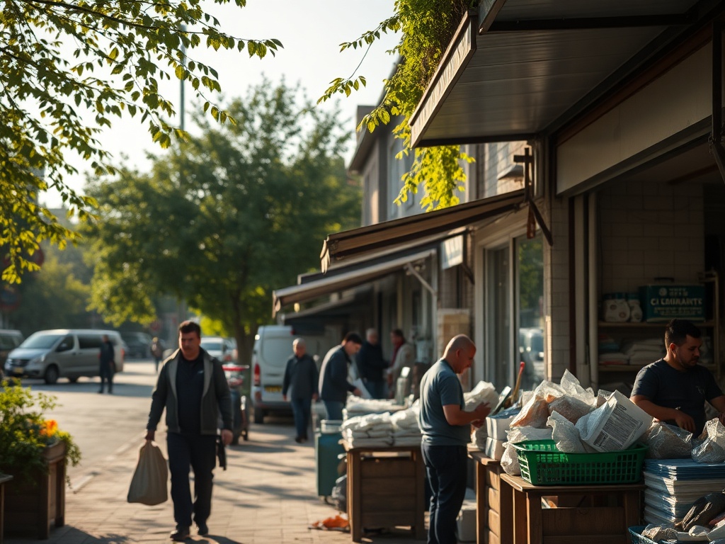Plakat informacyjny o dofinansowaniu na wymianę pieców w Dębicy w 2026 roku z informacją o 95% wsparcia.